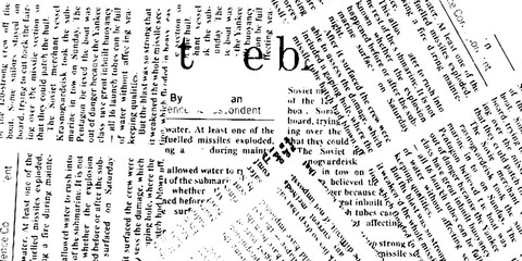 Rough vector background abstract grunge texture old vintage newspaper. Vector white and black newspaper paper grunge pattern old aged texture.