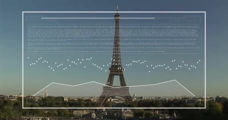 The eiffel tower in paris from the trocadero - Powered by Adobe