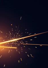 Dynamic conceptual image illustrating inherent potential and developed skill, visualizing the spark of genius, creativity, and professional mastery ,strength ,capacity ,special