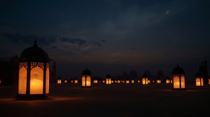 Regip Kandili Spiritual Evening with Lantern Glow and Calm Night Mood