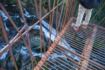 Marta Ravine of Valdastillas, Jerte Valley, Caceres, Extremadura, Spain