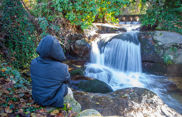 Marta Ravine of Valdastillas, Jerte Valley, Caceres, Extremadura, Spain