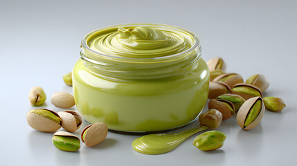 pistachio peanut butter	
