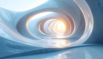 Abstract Circular Motion Business Background