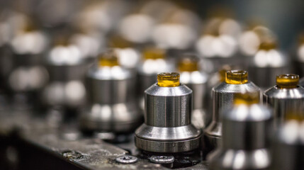 Automated Beverage Filling Nozzles in High Detail and Fidelity