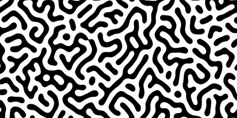 Seamless leopard skin and turing pattern fabric clothing decoration texture wall textile floral line background. home decoration pattern background. Natural seamless line pattern. organic wallpaper. © Mr John