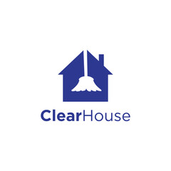 Clear House Logo Vector Modern
