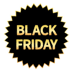 ブラックフライデーのイラスト	