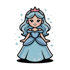 little girl in winter clothes