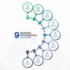 Infographic 9 process.