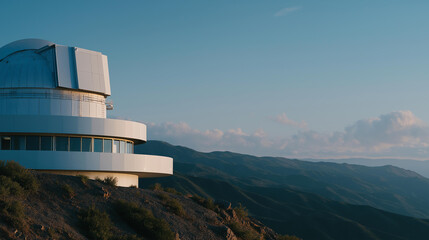 Deep-space telescope deploying segmented mirrors, highlighting astronomical observation technology and cosmic discovery. cinematic color correction, natural uneven lighting yet gentle backlight,