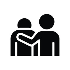  empathy solid icon illustration vector graphic.eps