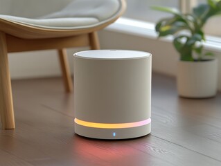 Selective focus. An IT specialist scanning a company server for malware threats