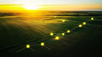 Aerial Perspective of Land Development Planning