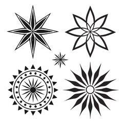 Abstract geometric star designs