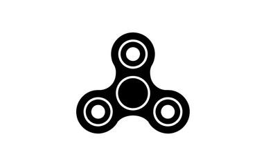 Modern fidget spinner toy for stress relief and focus