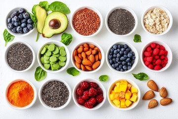Explore superfoods rich in vitamins, minerals, and antioxidants.