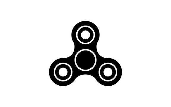 Modern fidget spinner toy for stress relief and focus
