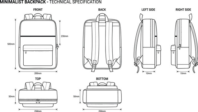 Backpack Template Imagens – Procure 68,671 fotos, vetores e vídeos ...
