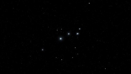 White snowflakes falling on black background falling snow 3