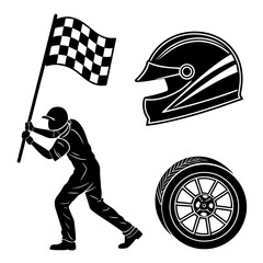 Racing icons