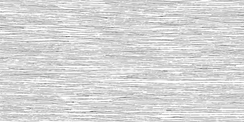 Black wavy horizontal lines on white background abstract pattern © ESIPOOS