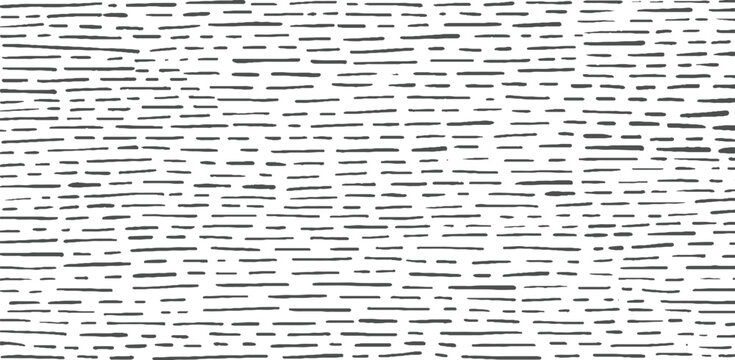 Black dashed lines on white background abstract pattern texture