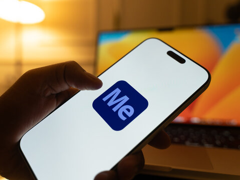 Adobe Media Encoder logo is displayed on the screen of a smartphone, in Bangalore, India, on January 06, 2026