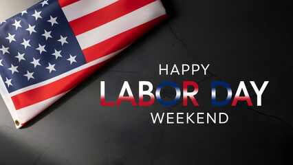 Happy international workers' day labor day weekend celebration