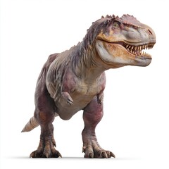 Fototapeta premium Tyrannosaurus Rex Roaring Realistic 3D Studio Portrait