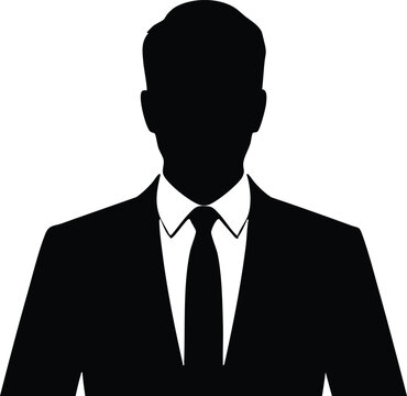 The Professional Placeholder, The Anonymous Executive, Corporate Silhouette, vector, illustration, silhouette