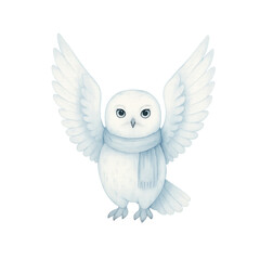 Frosty Winter Watercolor Clipart Bundle