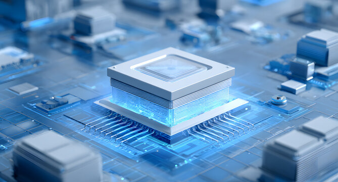 Technology chips on circuit boards
