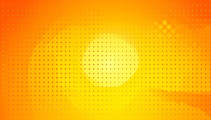 Abstract Yellow Orange Gradient with Dot Pattern Overlay.