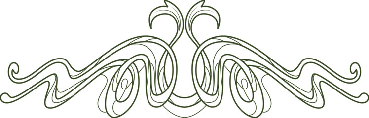 Art Nouveau Flora