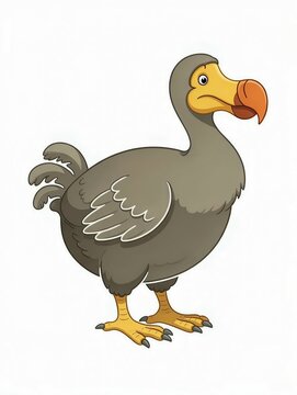bird dodo cartoon 