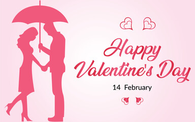 Valentine&rsquo;s day romantic couple surrounded by shining particles and star lights, vector design