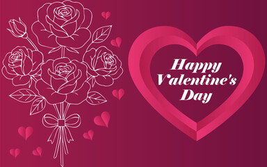 Valentine&rsquo;s day romantic couple surrounded by shining particles and star lights, vector design