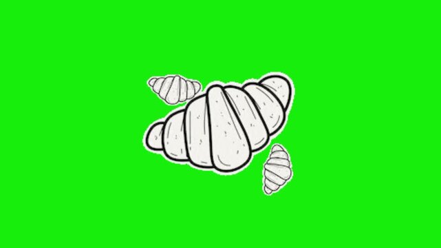 vector illustration of a bread