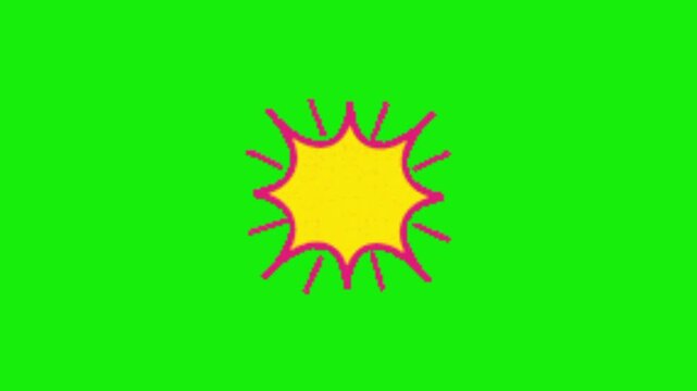vector illustration of an shock effect