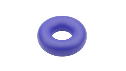 Purple Torus Object