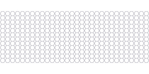 Infinite hexagonal pattern background