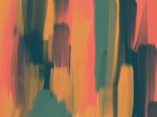 Abstract oil paint brush strokes background with warm earthy tones and artistic texture.