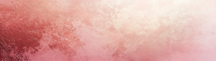 Fototapeta premium Soft pink and red gradient background with textured effect for design