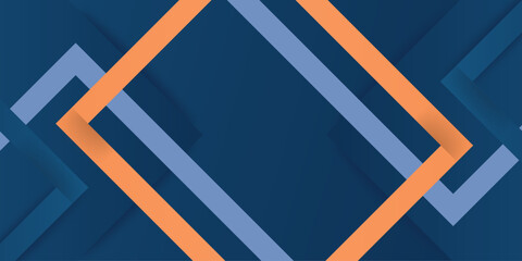 Dynamic interplay of blue and orange stripes creating a modern abstract background design. Vectors abstract graphic design.Can be used for banners, store discounts, business cards.Vector illustration.