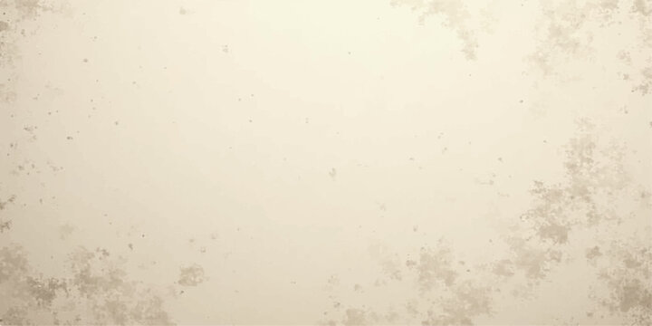 Aged antique grunge paper texture with a blank vintage beige surface and rough brown paint pattern provides a dirty textured background design for art or wallpaper canvas