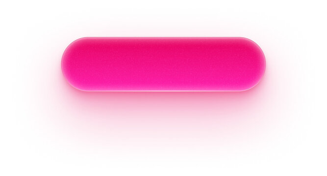 Rectangular 3d glossy pink text box for mother's day quote