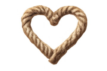 Furry heart made with love and a transparent background just for you!
