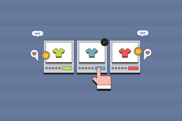 Brand uses social commerce strategy to sell products inside social media platform, directly to the customer.