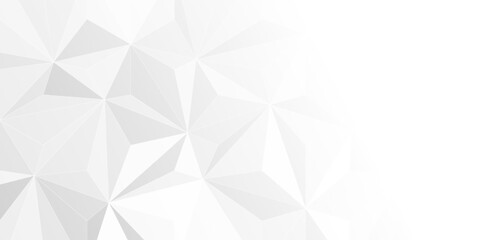 White and gray background. Geometric style, Seamless grayscale triangle pattern textured background in vector format . geometric pattern - background .